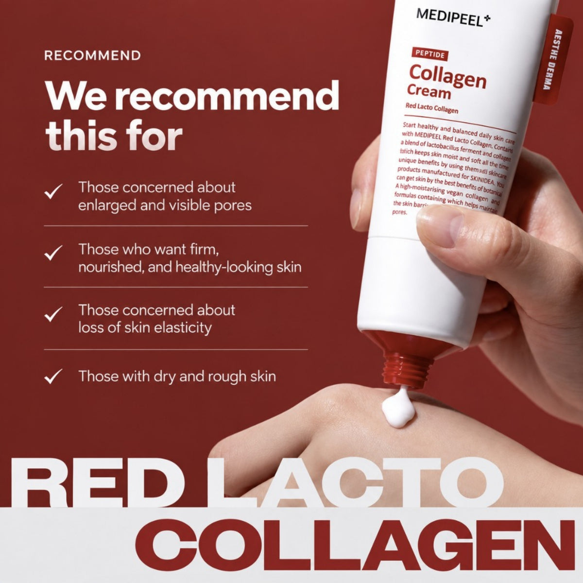 MEDIPEEL Red Lacto Collagen Barrier Firming Cream 80ml