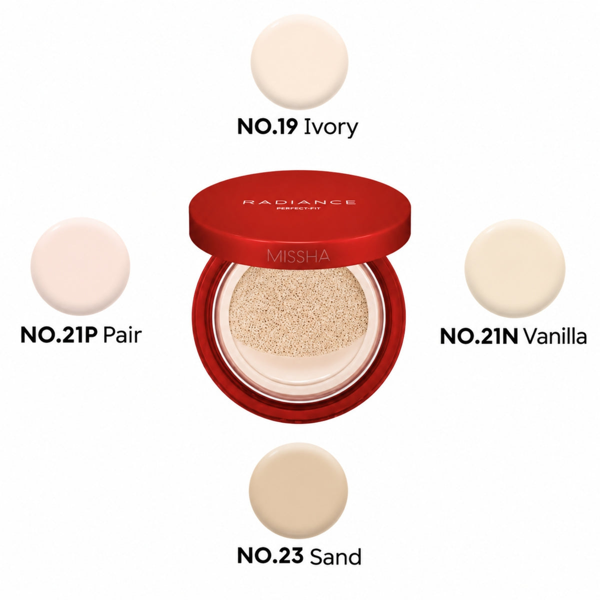 MISSHA Radiance Perfect Fit Cushion No.21 Vanilla 15g