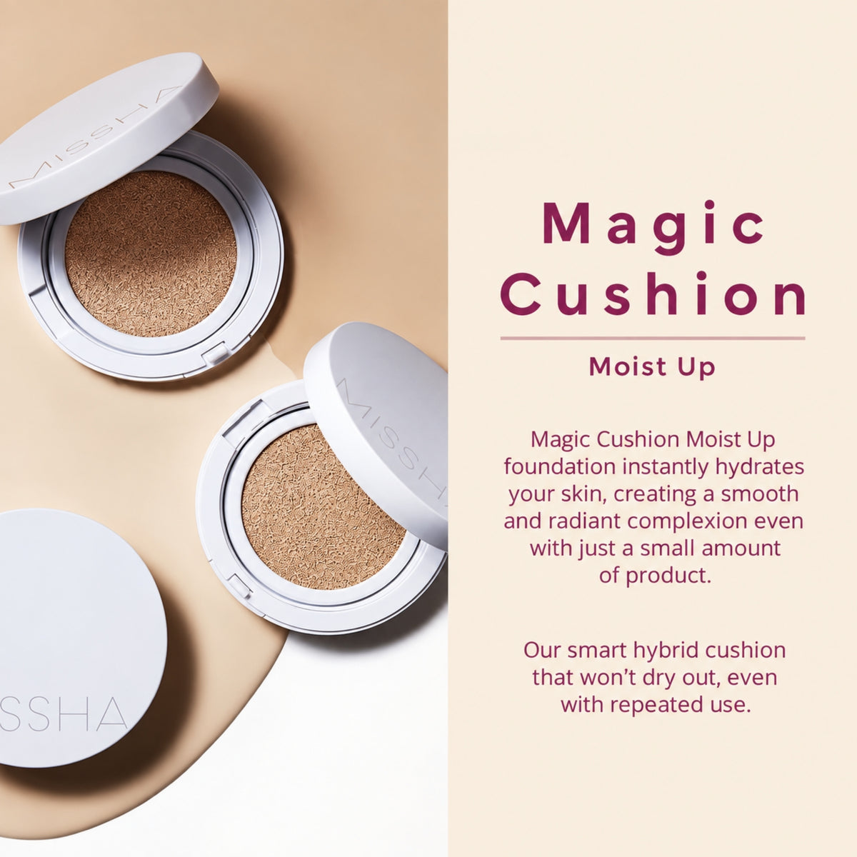 MISSHA Magic Cushion Moist Up №21 15g