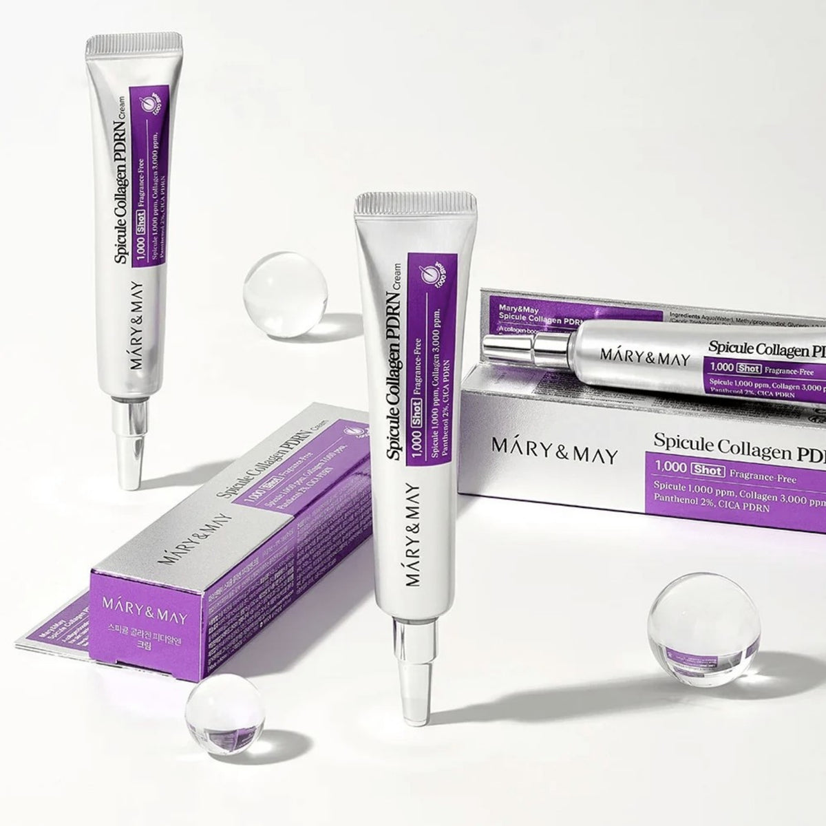 Mary & May Spicule Collagen PDRN Cream 15g