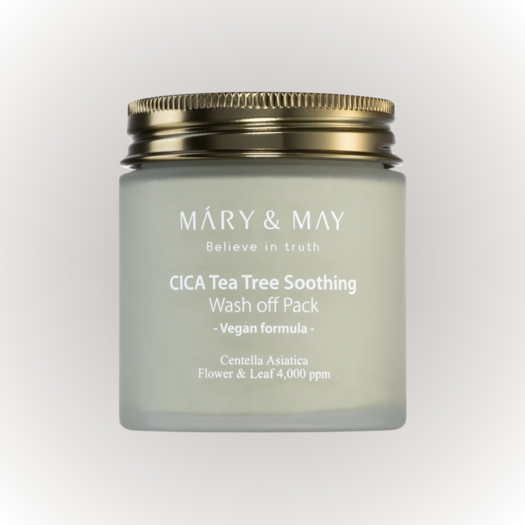 Vegan Cica Tea Tree Soothing Wash Off Pack 125g