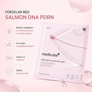 Medicube PDRN Pink Collagen Gel Mask - | SKNLÛX