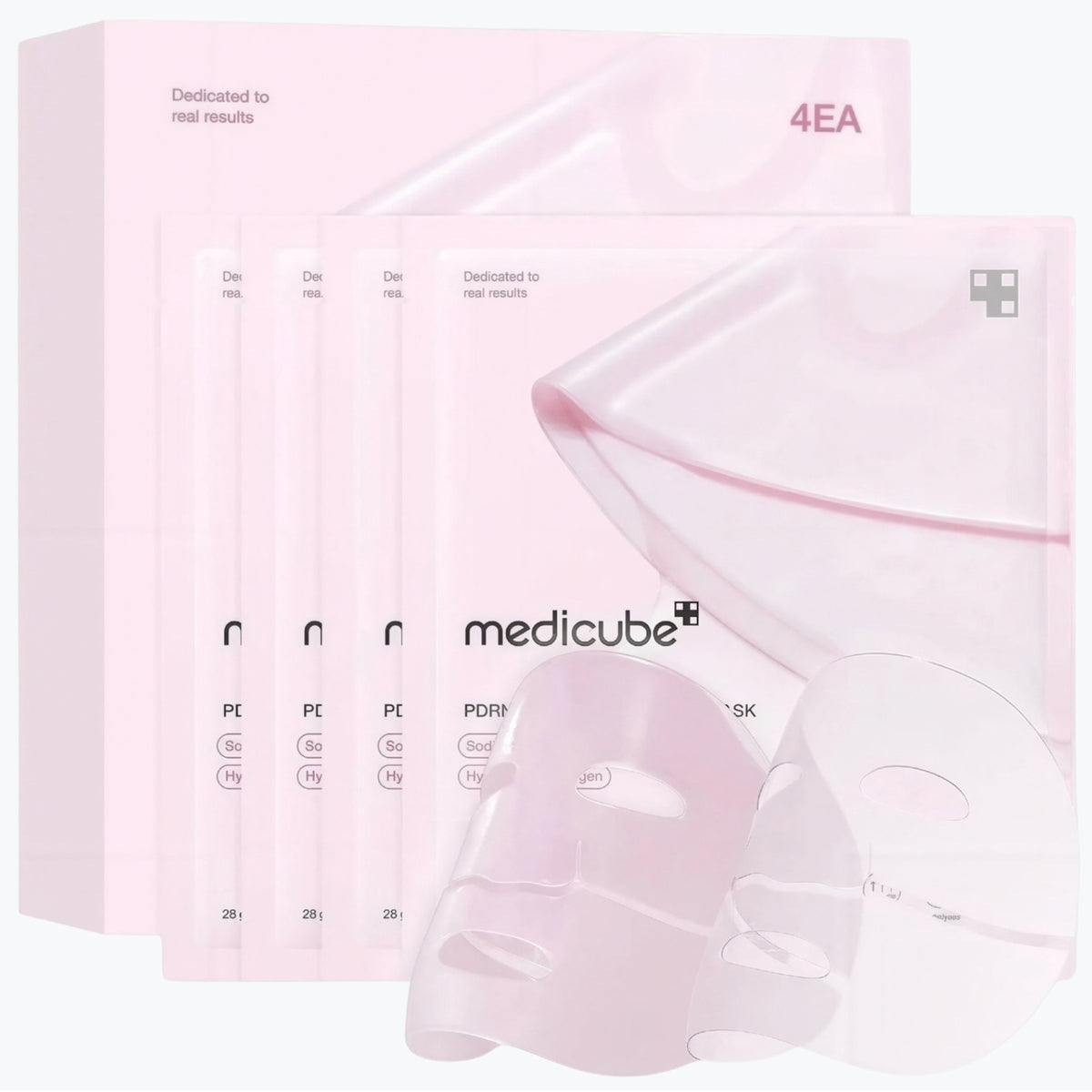 Medicube PDRN Pink Collagen Gel Mask 4-pack (4x28g)