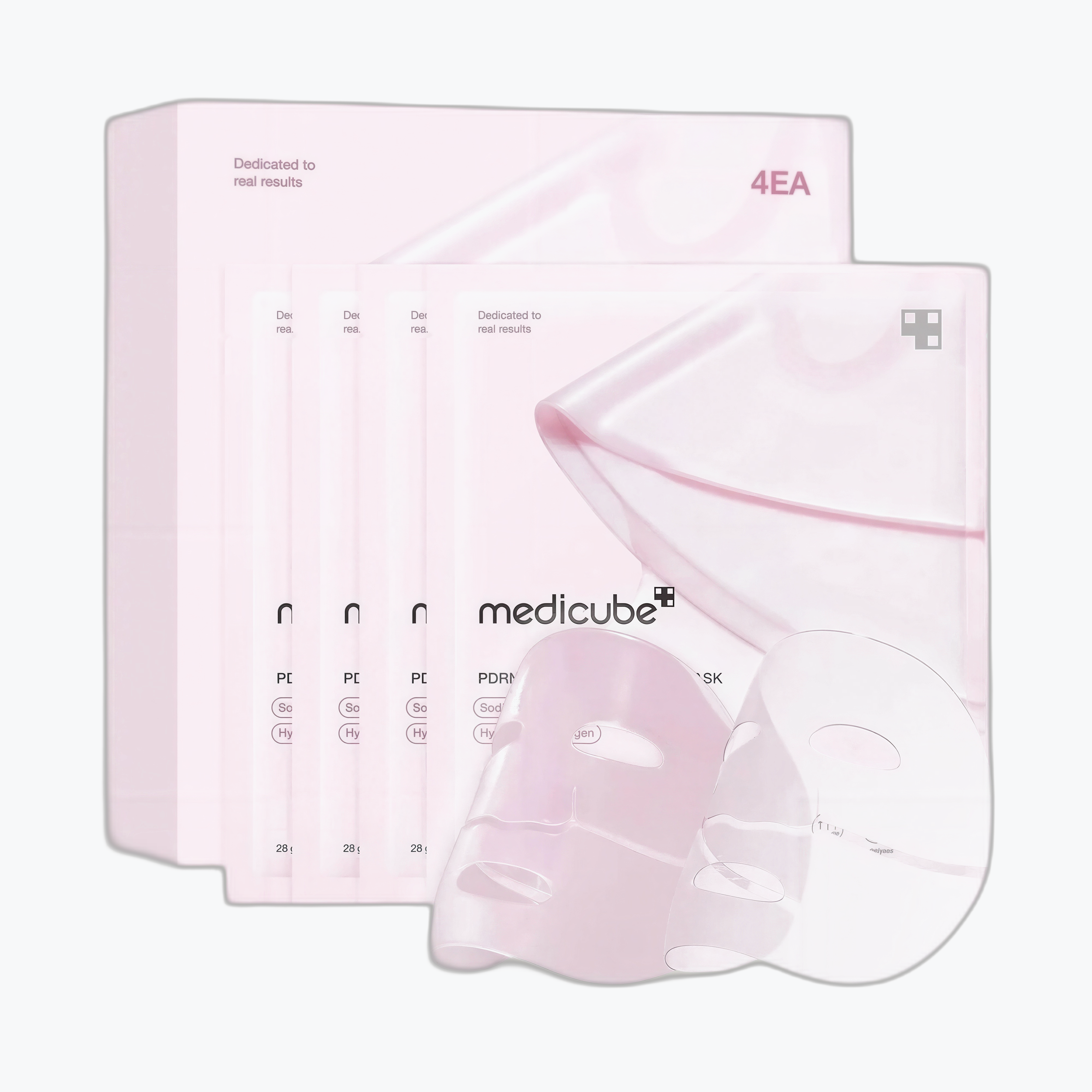 Medicube PDRN Pink Collagen Gel Mask 4-pack (4x28g)