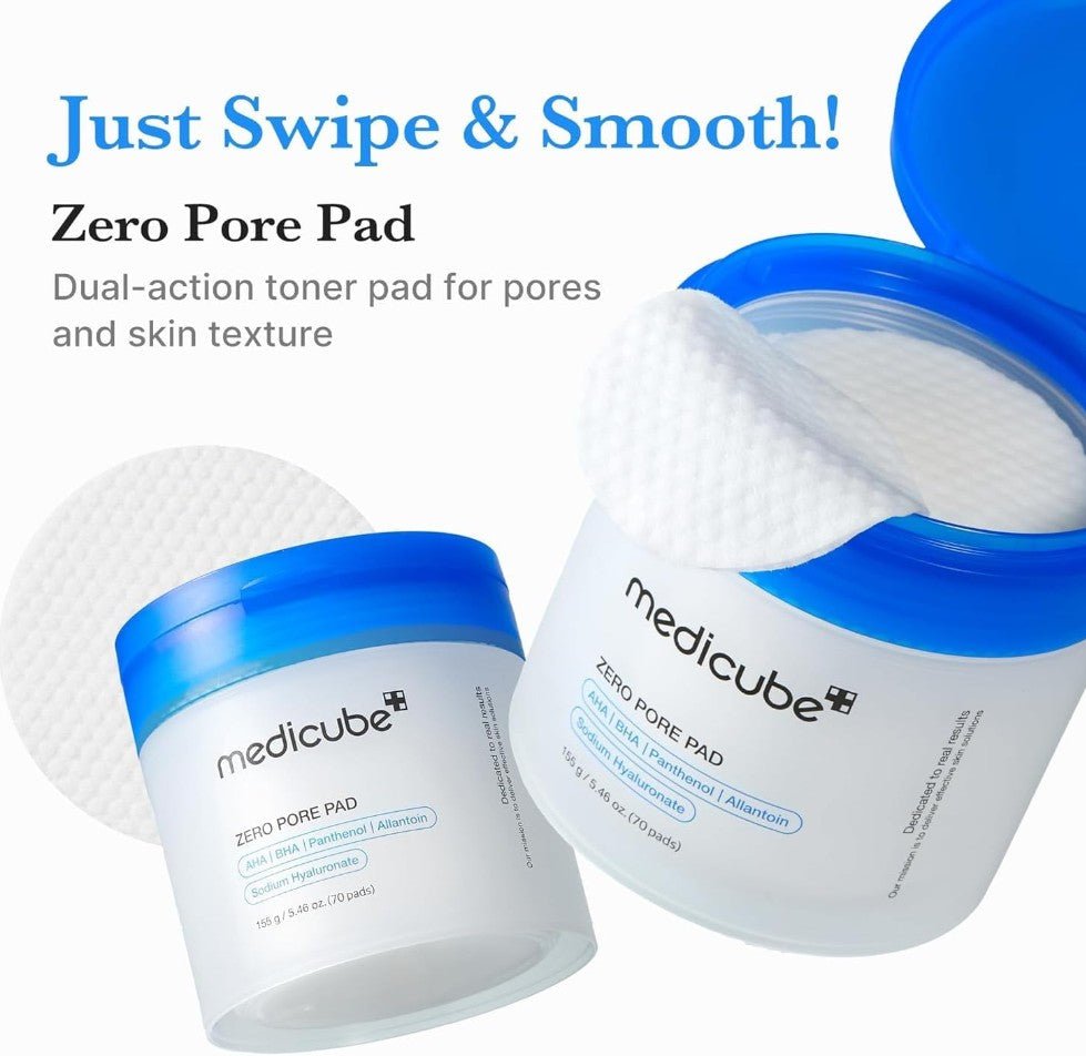 Medicube Zero Pore Pad 155ml (70 pads) - | SKNLÛX