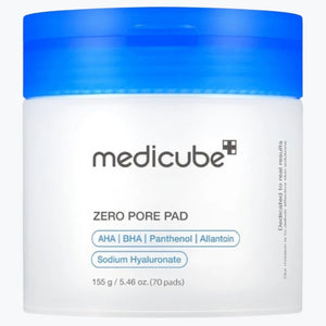 Medicube Zero Pore Pad burk med blått lock, 155 g (70 pads)