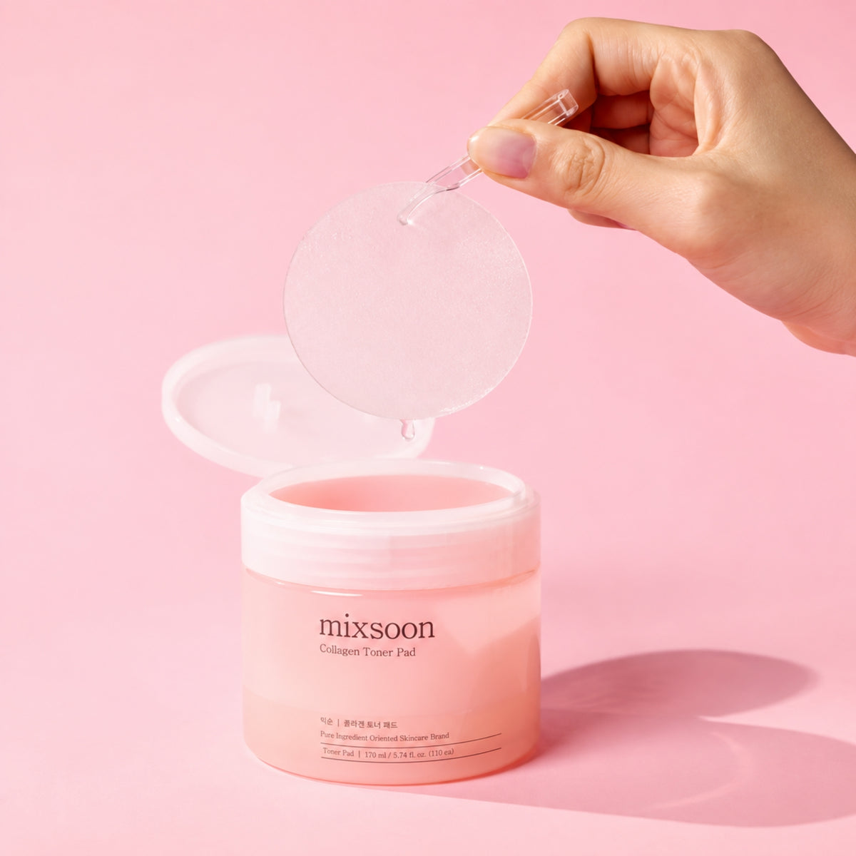 Mixsoon Collagen Toner Pad 110-pads 170ml