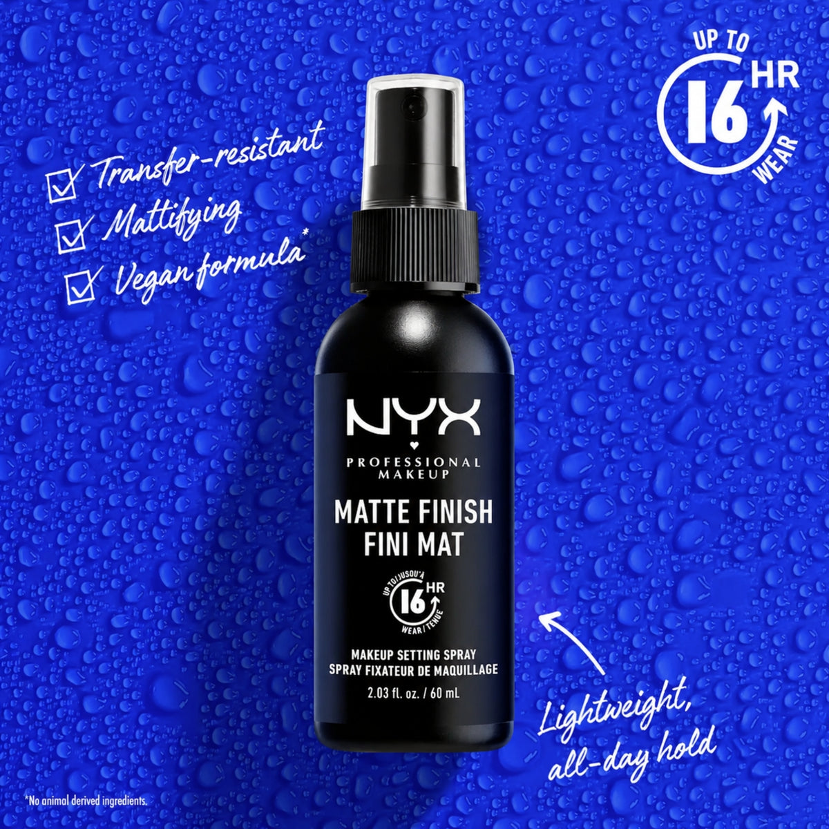 NYX PROFESSIONAL MAKEUP Makeup Setting Spray 60ml