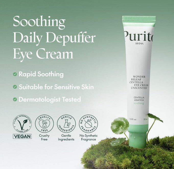 Purito SEOUL Centella Unscented Eye Cream 30ml - | SKNLÛX