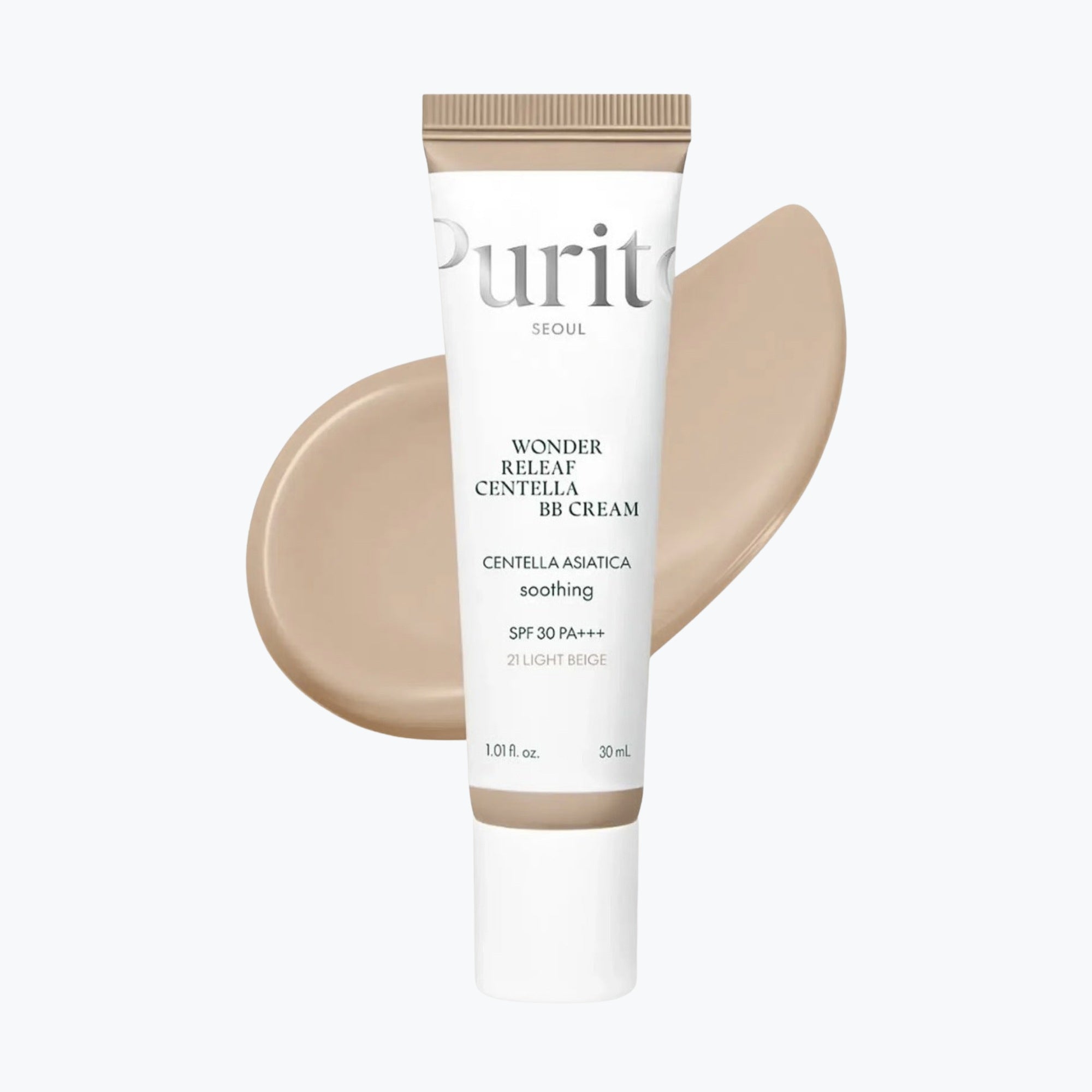 Purito SEOUL Wonder Releaf BB Cream SPF30 #21 Light Beige 30ml