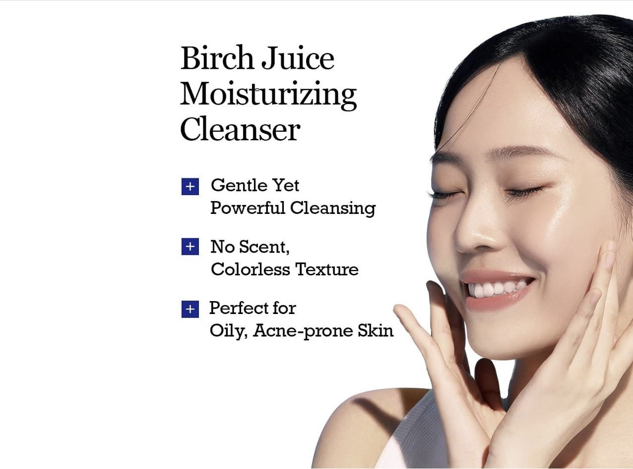 Round Lab Birch Juice Moisturizing Cleanser 150ml - | SKNLÛX
