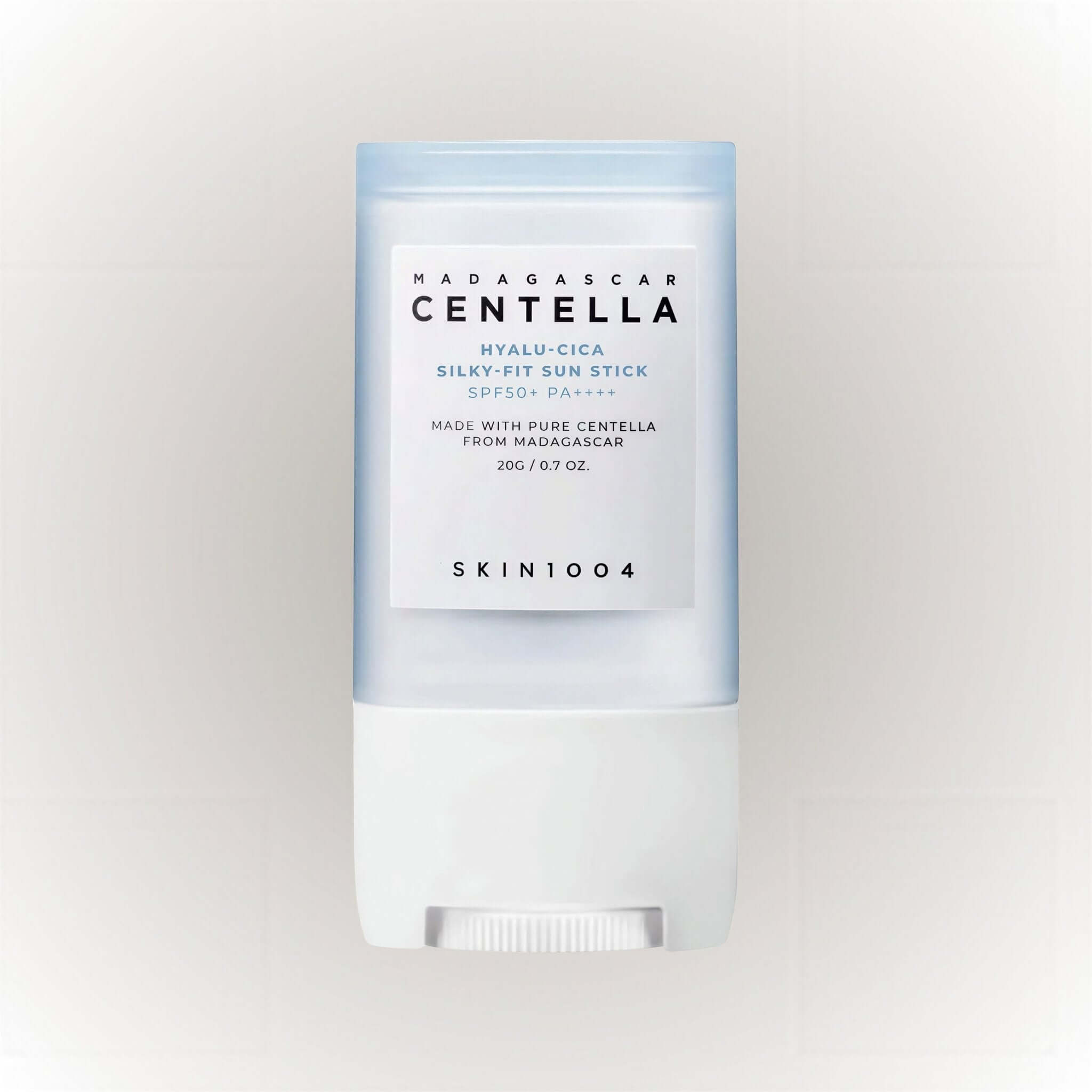 SKIN1004 Madagascar Centella Hyalu-Cica Silky-Fit Sun Stick 20g för SPF-skydd och silkeslen finish