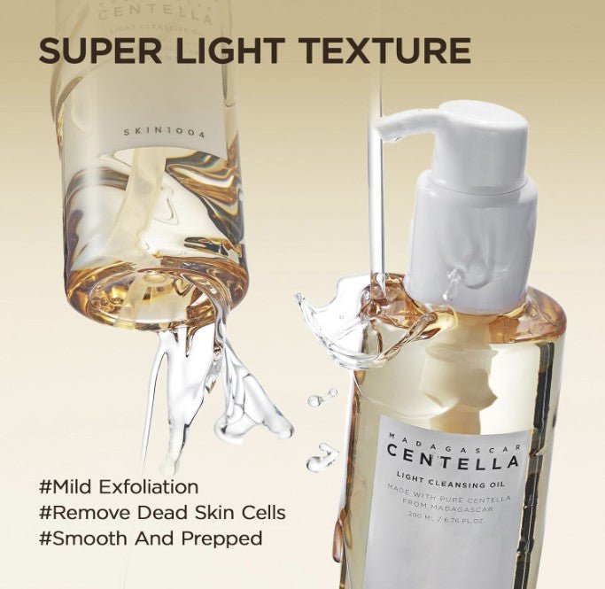 SKIN1004 Madagascar Centella Light Cleansing Oil 200ml - | SKNLÛX