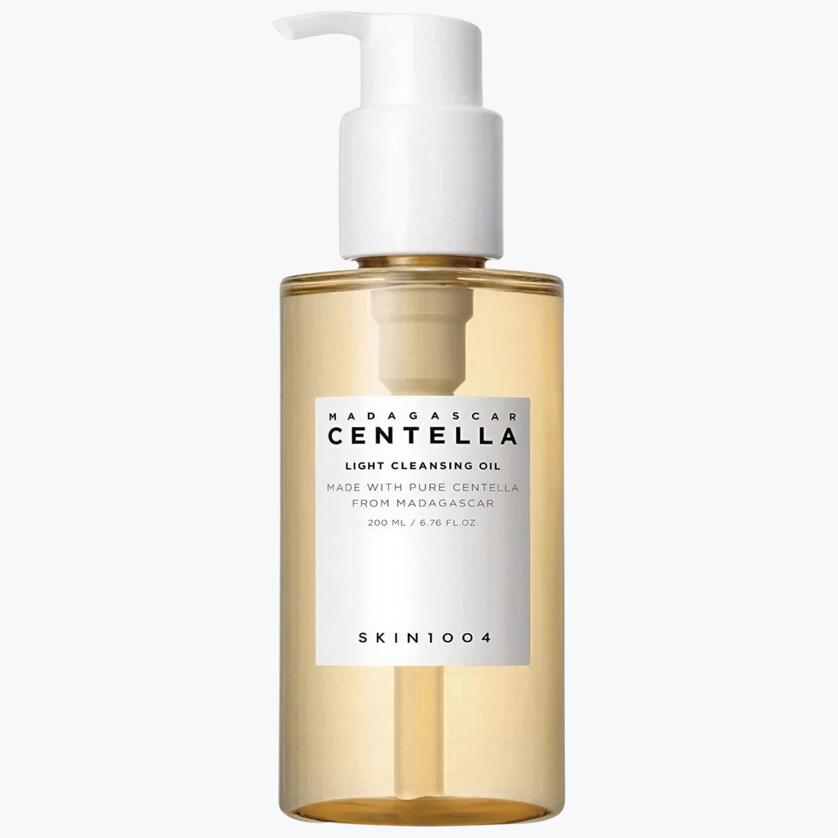 SKIN1004 lätt rengöringsolja i pumpflaska, 200 ml