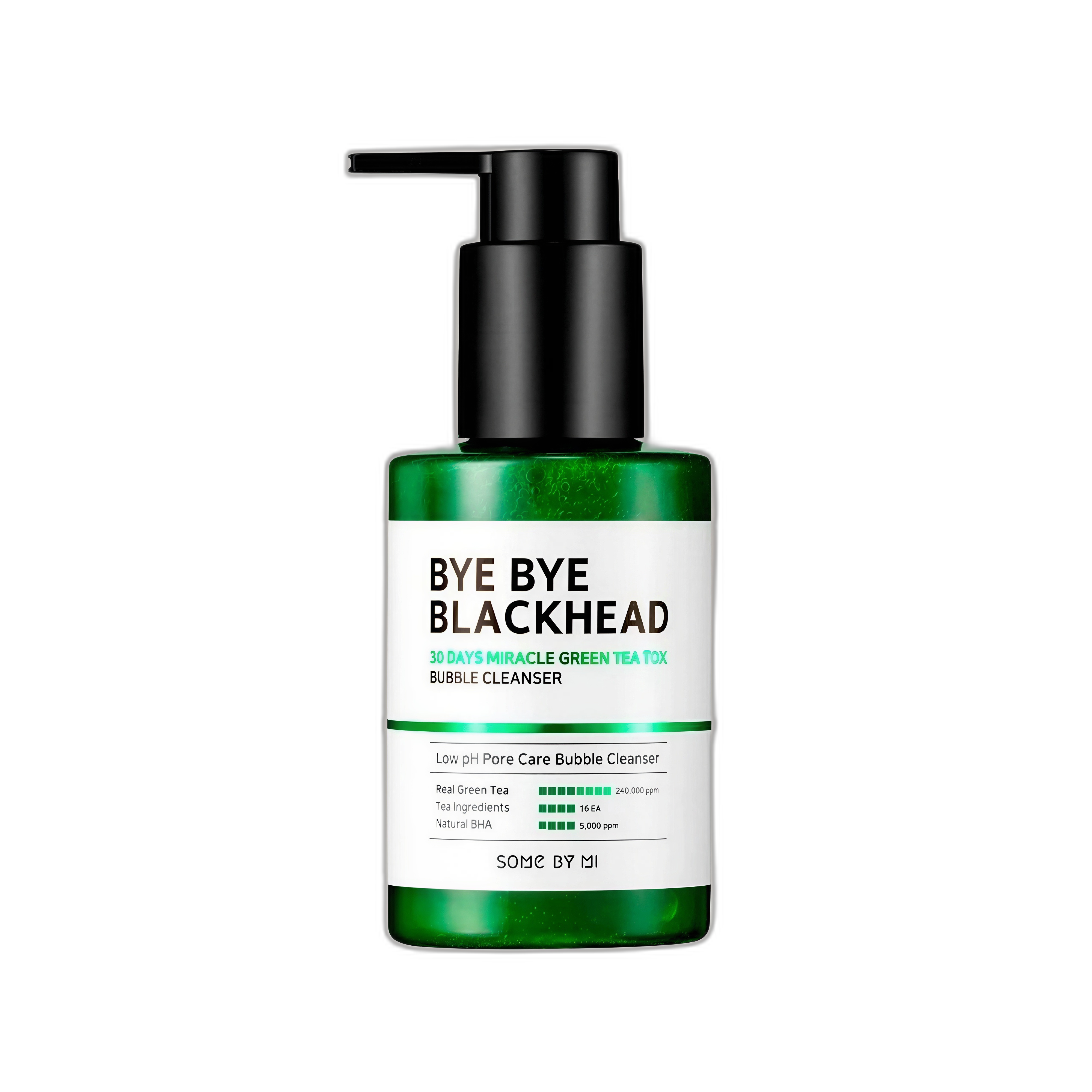 SOME BY MI Bye Bye Blackhead 30 Days Miracle Green Tea Cleanser 120g