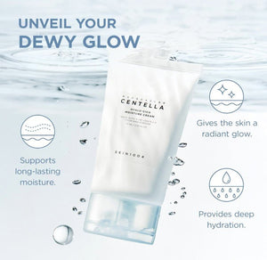 SKIN1004 Madagascar Centella Hyalu-Cica Water-Fit Sun Serum för dagligt SPF-skydd och fräsch, naturlig finish