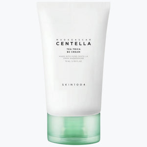 SKIN1004 Tea-Trica B5-kräm i vit tub med grönt lock, 75 ml.