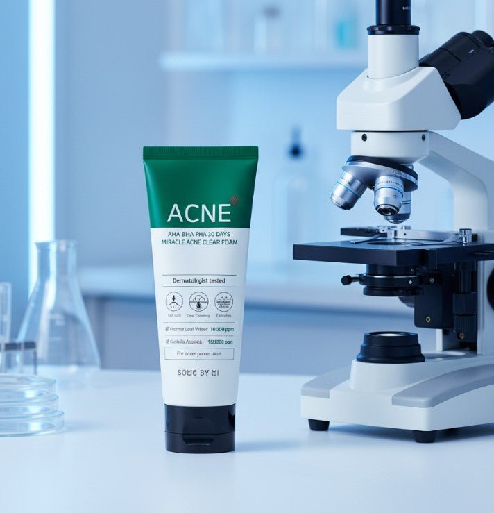 SOME BY MI AHA BHA PHA 30 Days Miracle Acne Clear Foam 100ml - | SKNLÛX