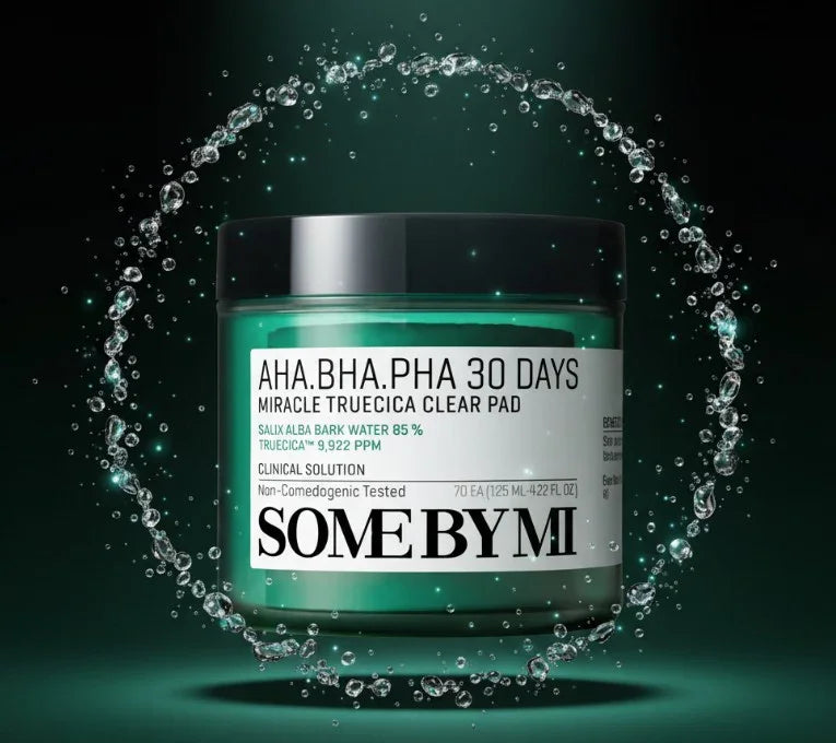 Aha Bha Pha 30 Days Miracle Truecica Clear Pad 70 Pads