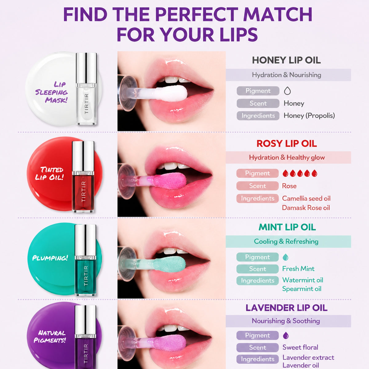 TIRTIR My Glow Lip Oil Mint 5.7ml