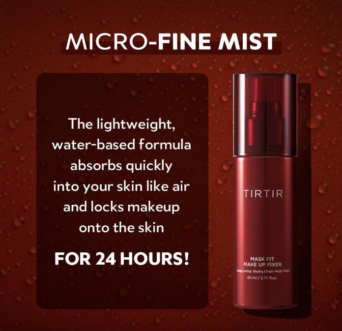 TIRTIR Mask Fit Makeup Fixer Long Lasting 80ml - | SKNLÛX