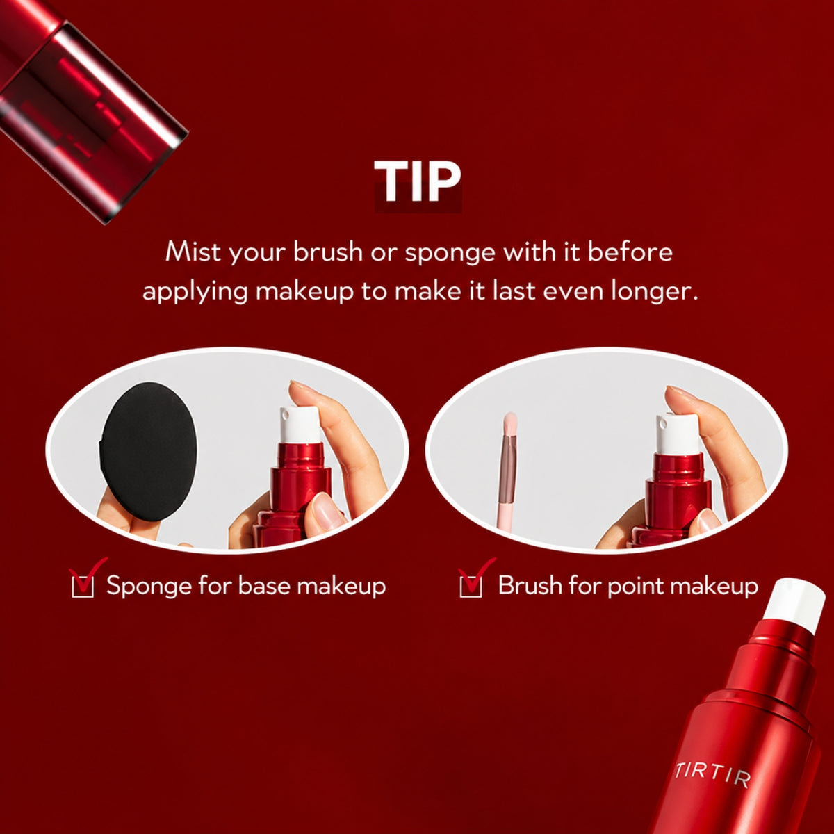 TIRTIR Mask Fit Makeup Fixer Long Lasting 80ml