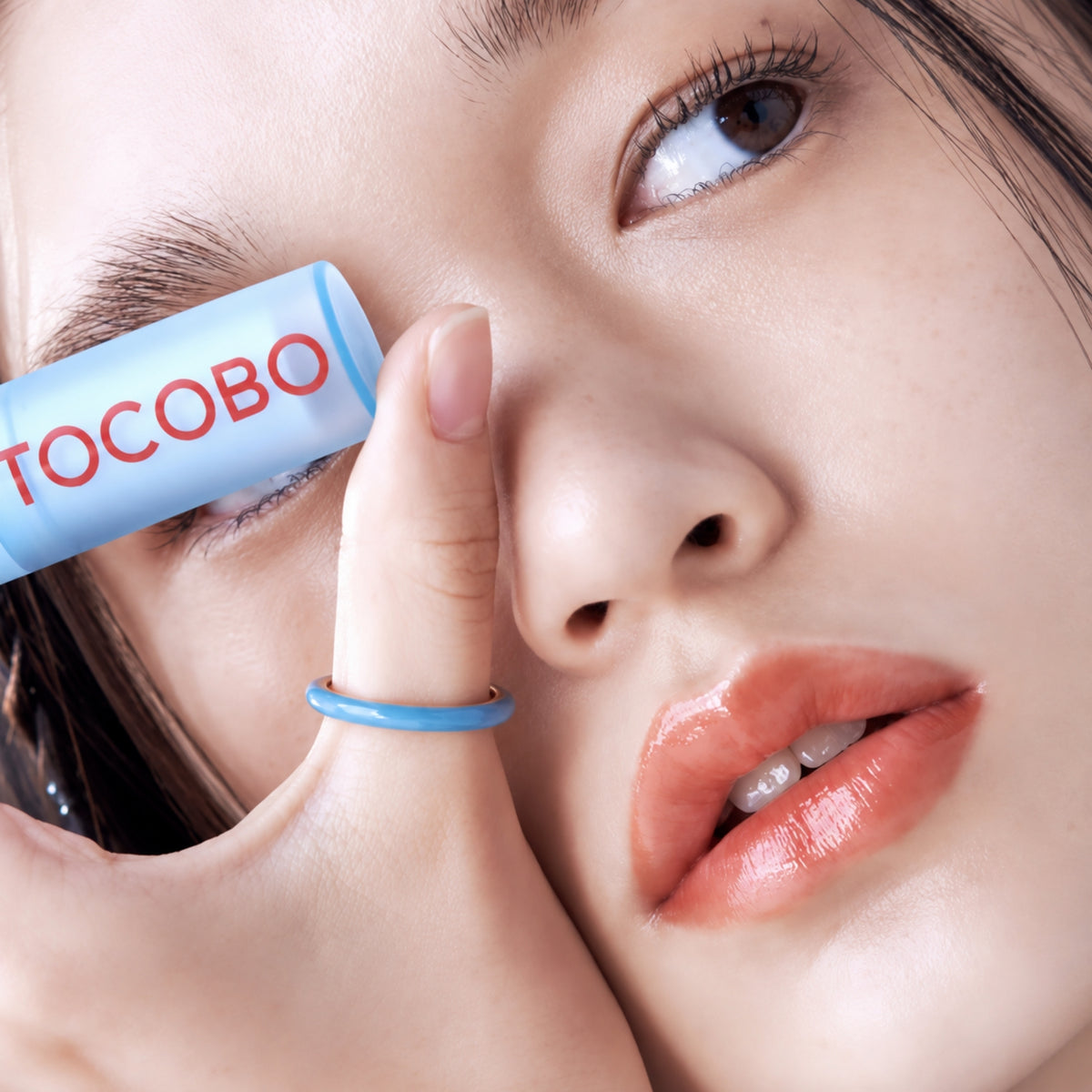 TOCOBO Glass Tinted Lip Balm #013 Tangerine Red