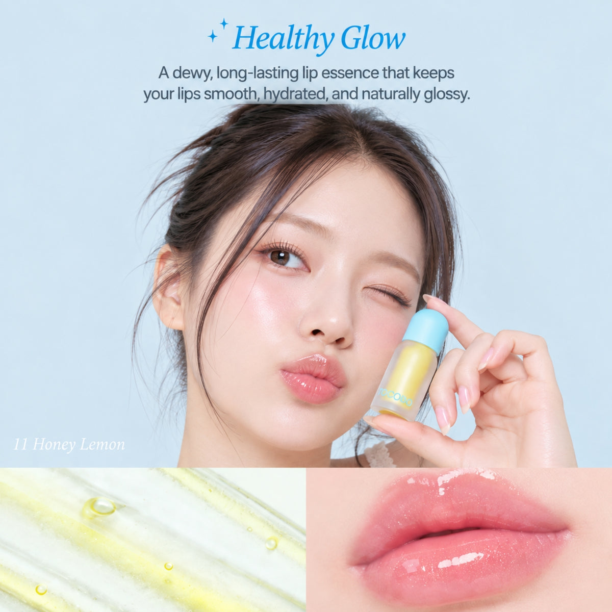 TOCOBO Juicy Berry Plumping Lip Oil #11 Honey Lemon