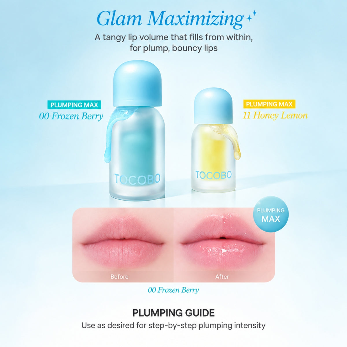 TOCOBO Juicy Berry Plumping Lip Oil #11 Honey Lemon