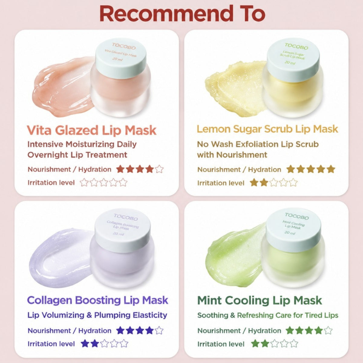 TOCOBO Vita Glazed Lip Mask 20ml