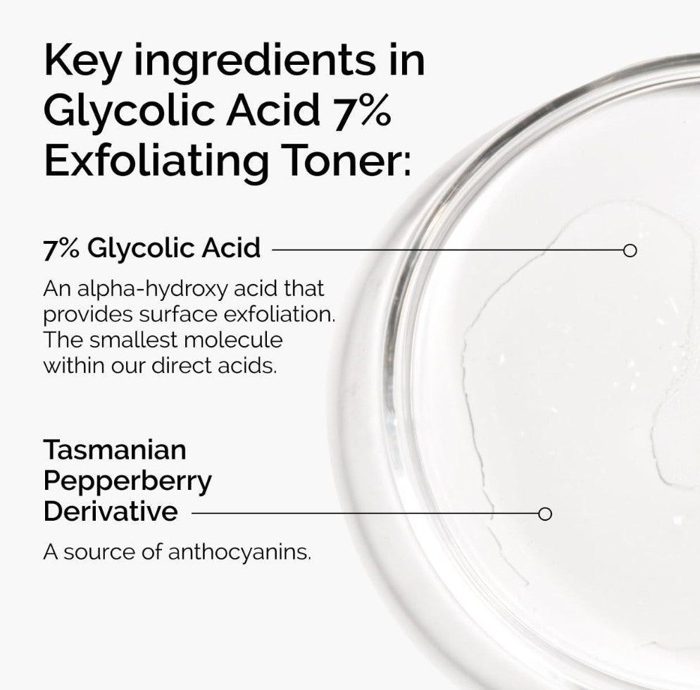 The Ordinary Glycolic Acid 7% Toning Solution 240ml - | SKNLÛX