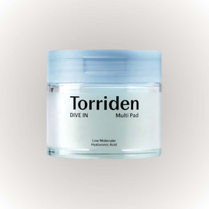 Torriden DIVE IN Multi Pad Low Molecullar Hyaluronic Acid 80 pads för intensiv återfuktning