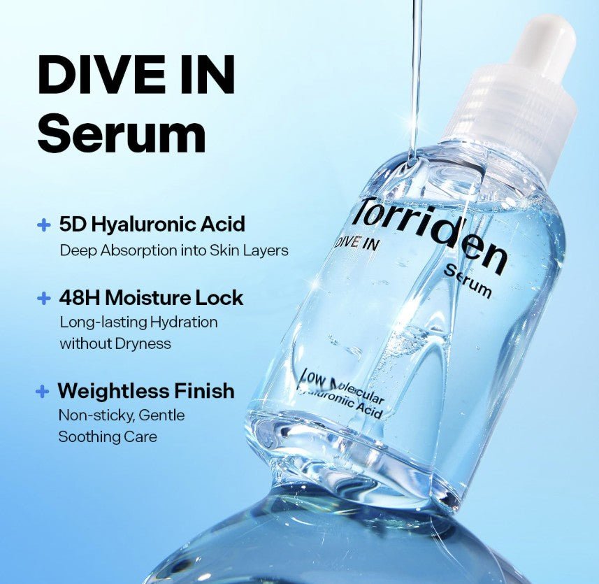 Torriden DIVE IN Low Molecule Hyaluronic Acid Serum 50ml - | SKNLÛX