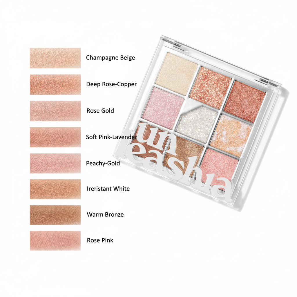 Unleashia Glitterpedia Eye Palette No.1 All Of Glitter