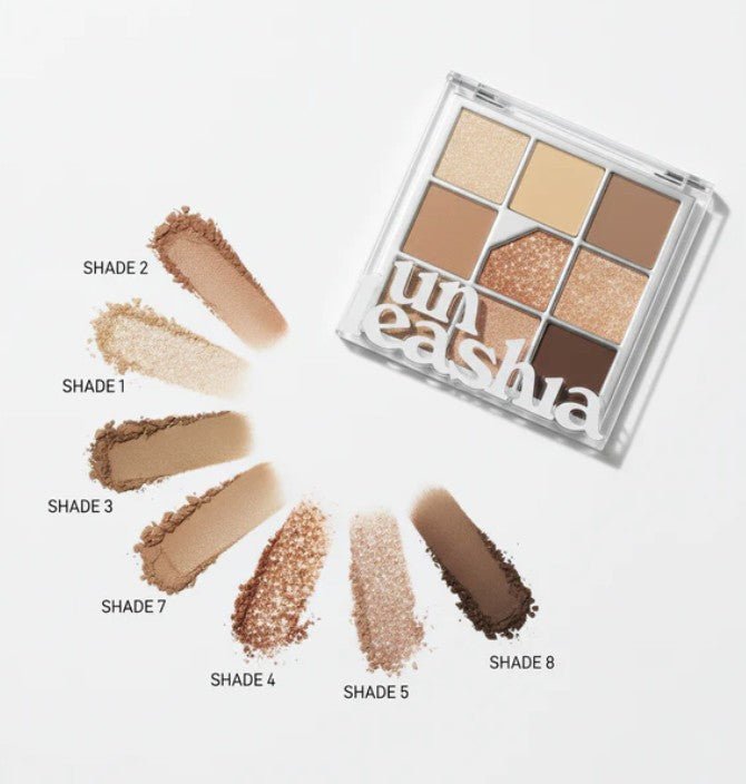 Unleashia Glitterpedia Eye Palette Nr2 All of Brown 6.6g - | SKNLÛX