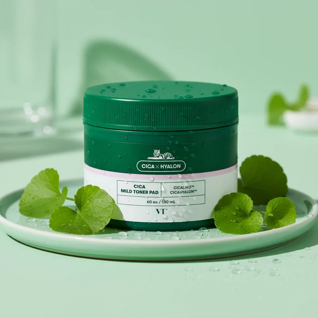 Cica Mild Toner Pad 60-Plåster