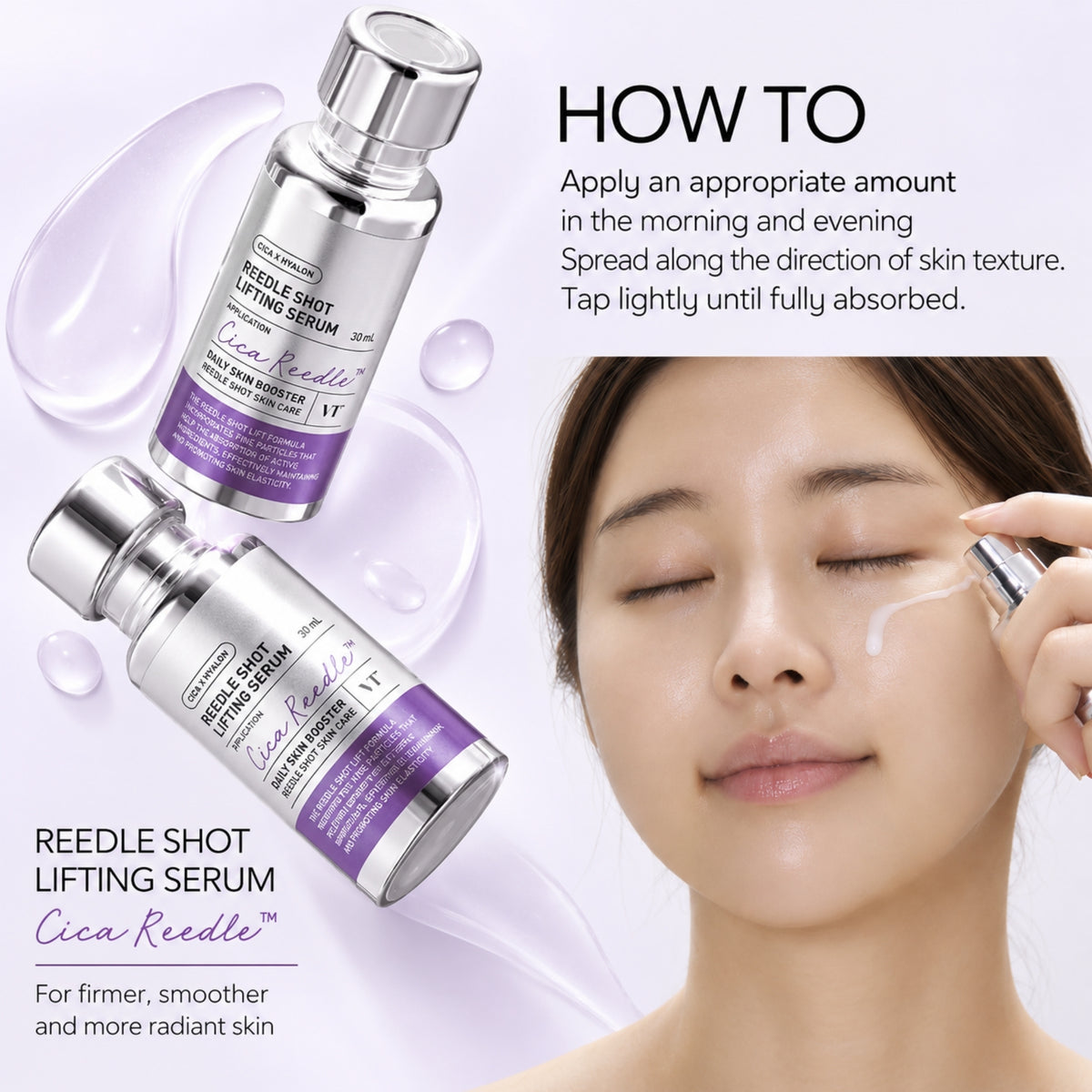 VT Cosmetics Reedle Shot Lifting Serum 30ml
