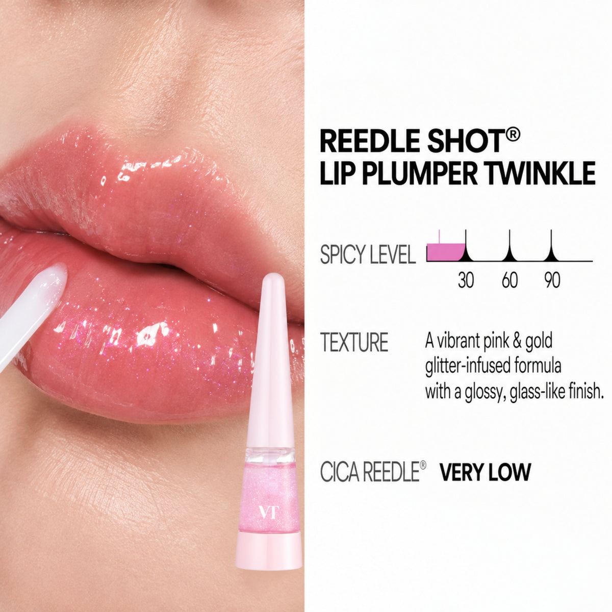 VT Cosmetics Reedle Shot Lip Plumper Twinkle 4.3g