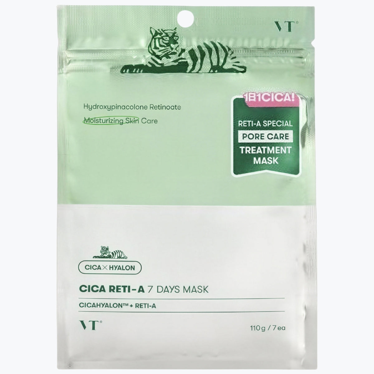 VT Cosmetics Cica Reti-A 7 Day Mask 110g