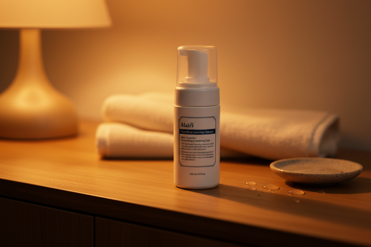 Rich Moist Foaming Cleansing Mousse 100ml