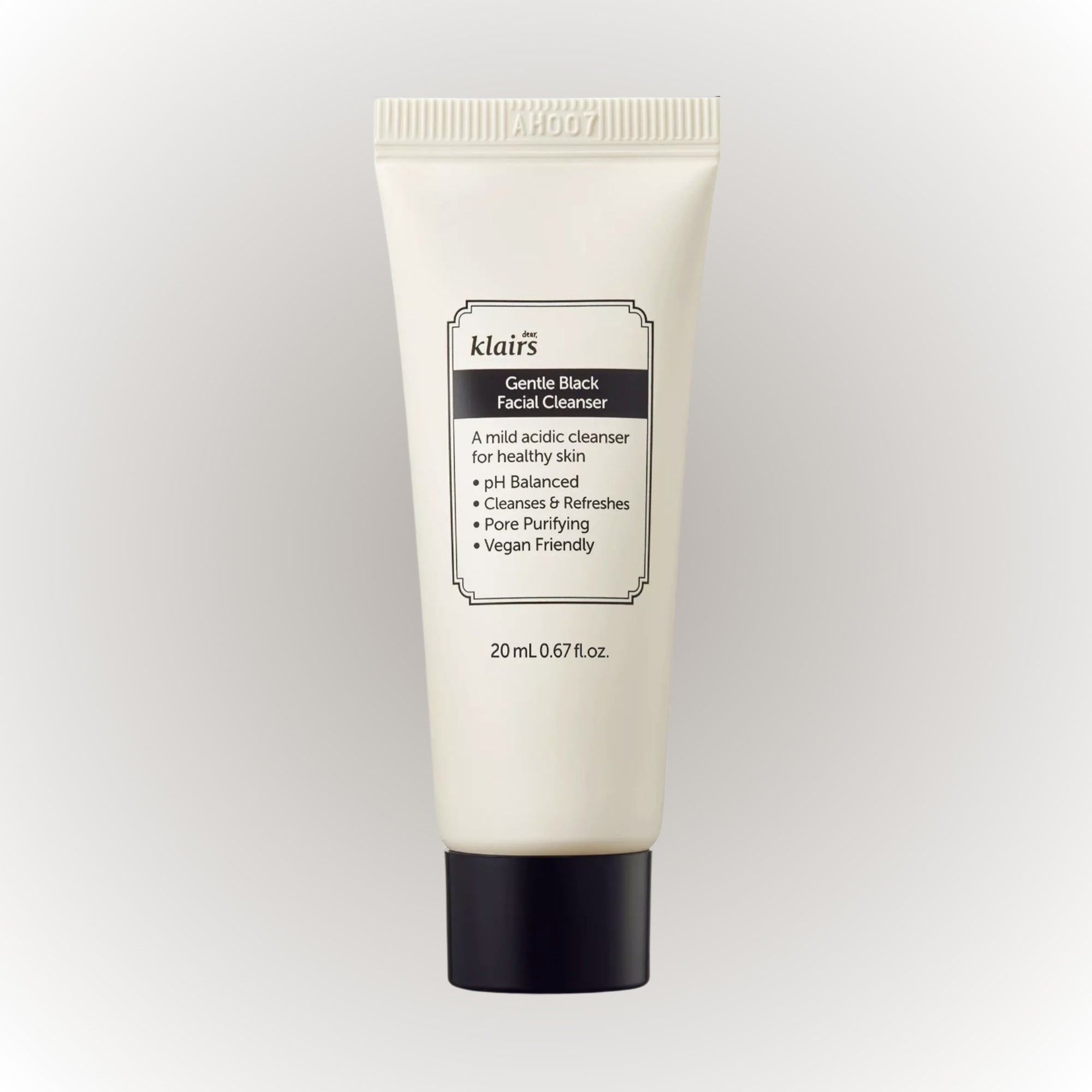 Gentle Black Facial Cleanser 20ml