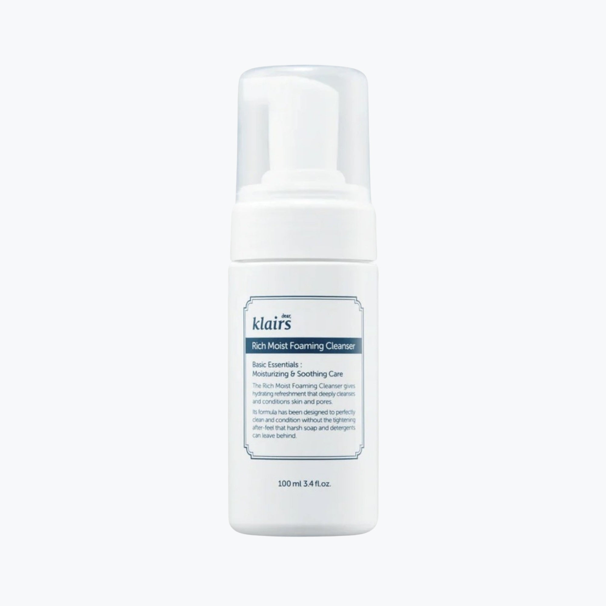 dear Klairs Rich Moist Foaming Cleanser 100ml