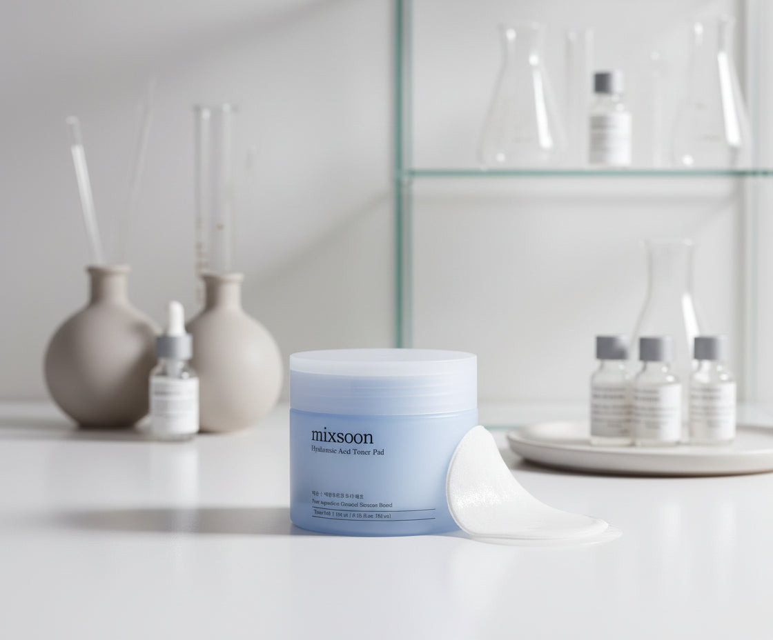 mixsoon Hyaluronic Acid Toner Pad 80 Pads 180ml