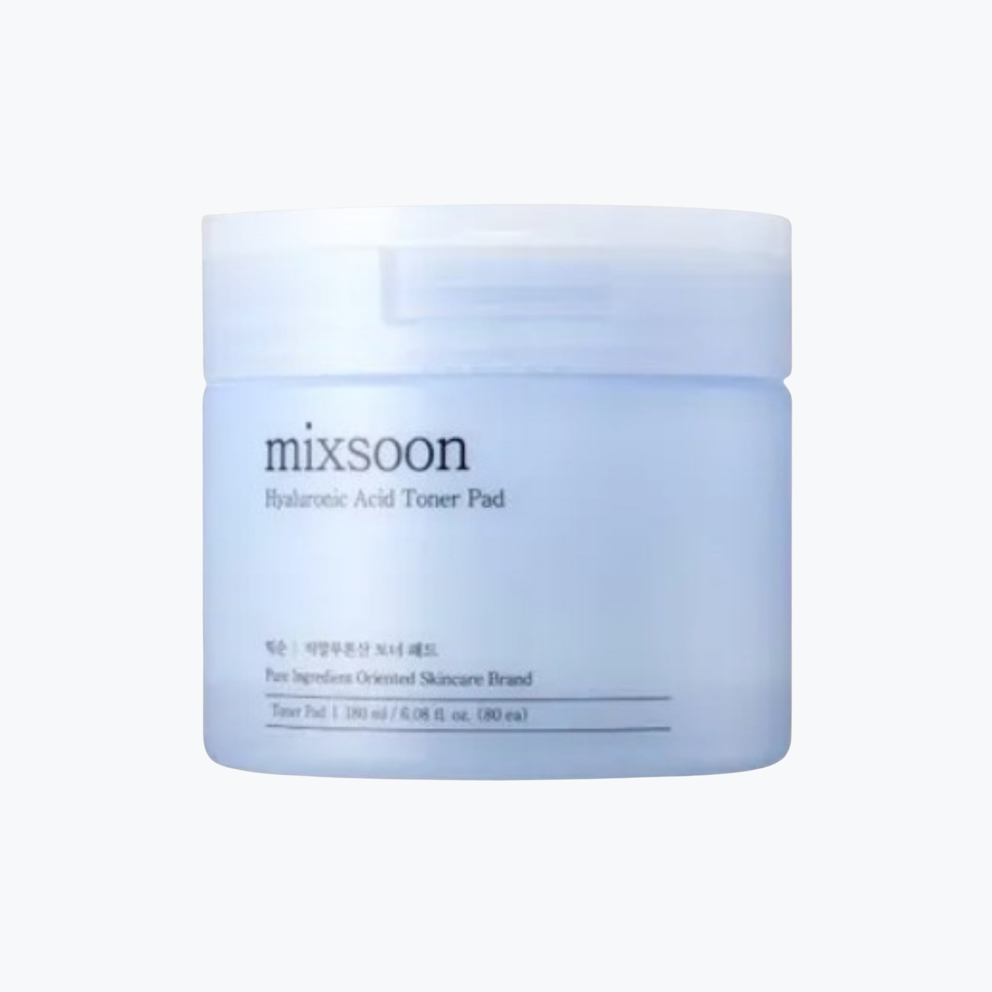 mixsoon Hyaluronic Acid Toner Pad 80-Pads 180ml
