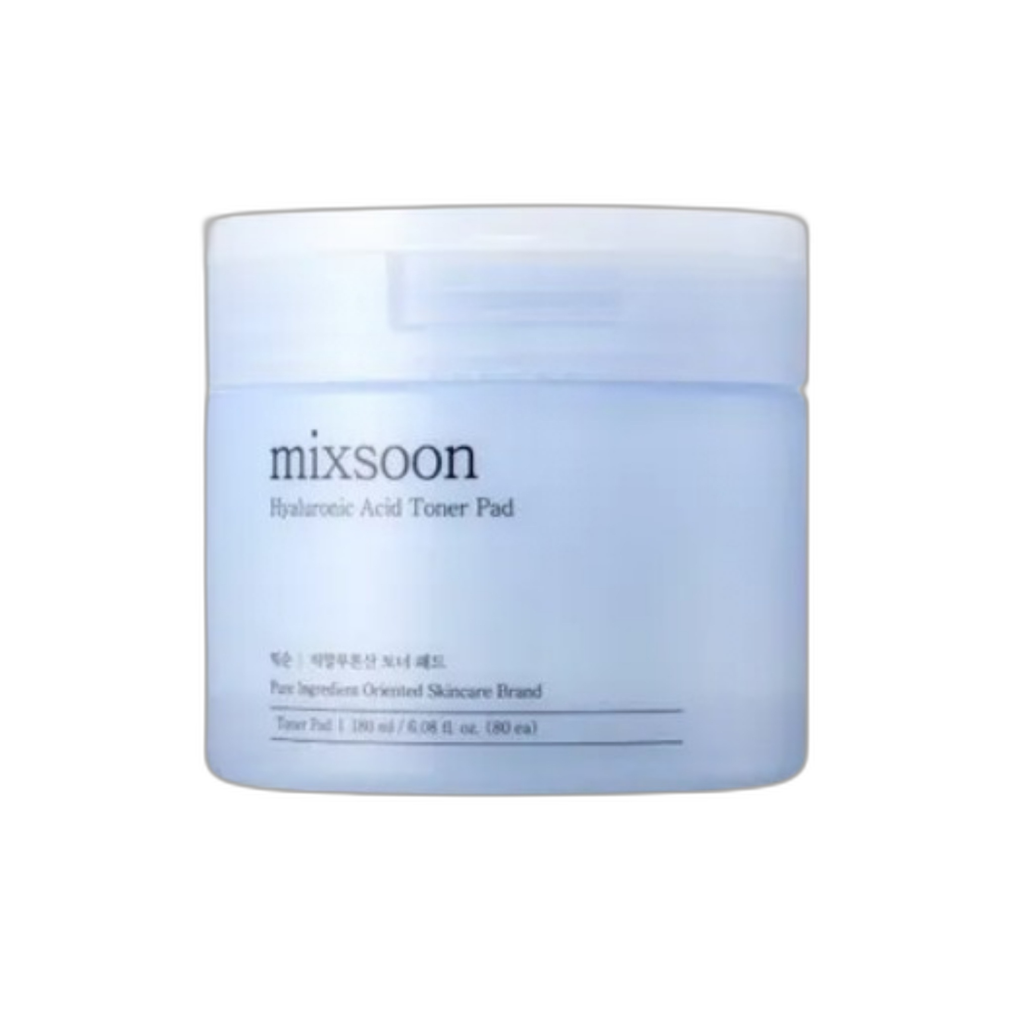 mixsoon Hyaluronic Acid Toner Pad 80-Pads 180ml