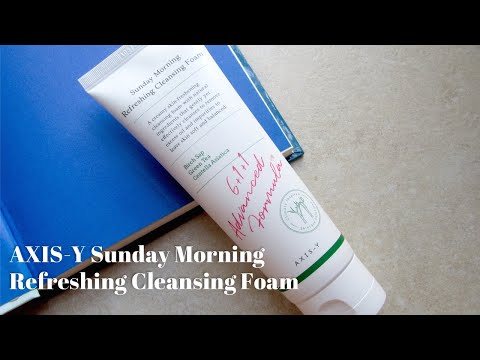 Axis-Y Sunday Morning Refreshing Cleansing Foam 120ml